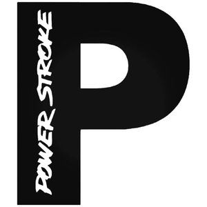 Vinyl Decal for Window - Ford Power Stroke